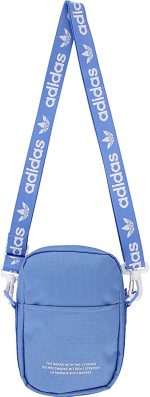adidas Originals Festival Crossbody Bag， Real Blue， One Size - Image 4